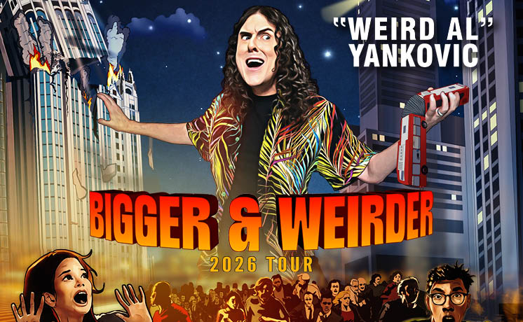 "Weird Al" Yankovic Bigger & Weirder 2026 Tour